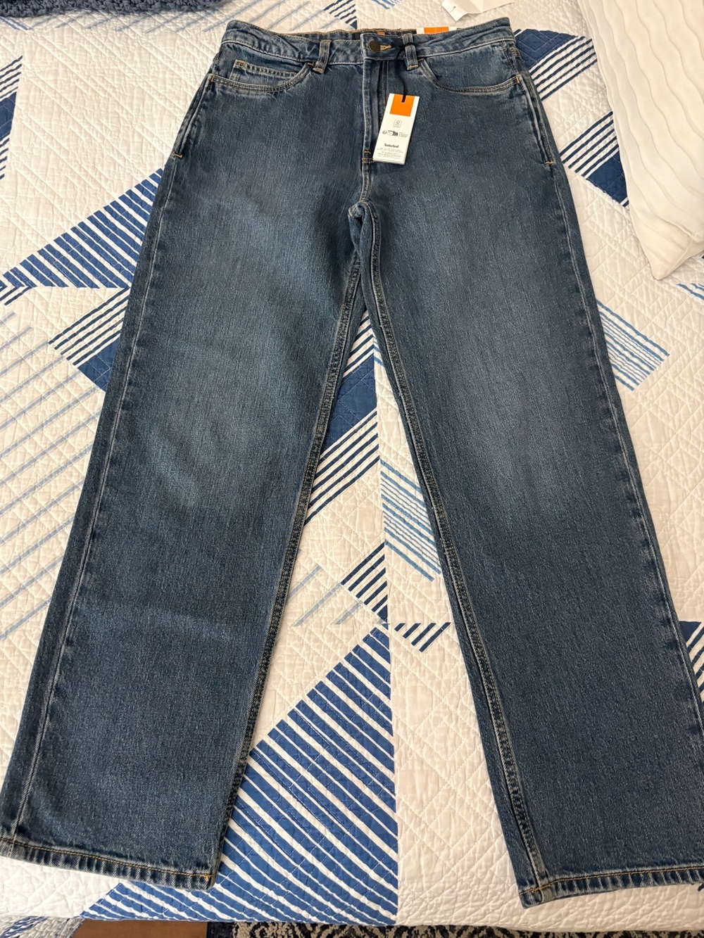 Timberland Women’s Straight Fit Jeans - w27/L30 - Denim Blue NWT